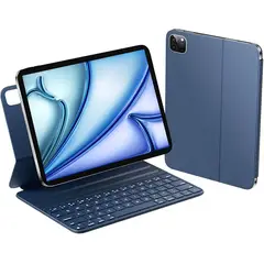 GENERICO - FUNDA CON TECLADO + TOUCHPAD IPAD 9TH GEN 10.2 AZUL