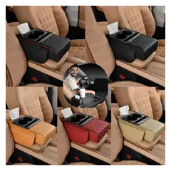 GENERICO - Reposabrazos para Carro Multifuncional 4 en 1 Auto