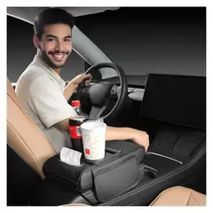 GENERICO - Reposabrazos para Carro Multifuncional 4 en 1 Auto