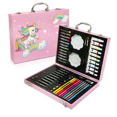 GENERICO - Set De Arte Maleta Para Niños 68 Piezas Creatividad Dibujo