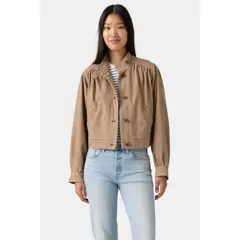 LEVIS - Casaca Mujer Parker Pretty Short Coat Café