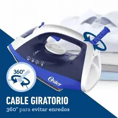 OSTER - Plancha a Vapor con Base Antiadherente GCSTBS6003 053 Azul