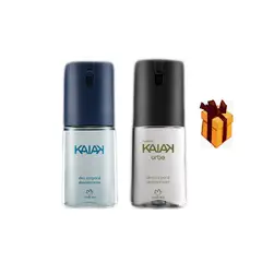 NATURA - 2 desodorantes corporal Kaiak urbe y clasico + regalo