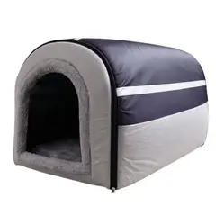 GENERICO - Casita Plegable Acolchada Iglu XXL Mascota