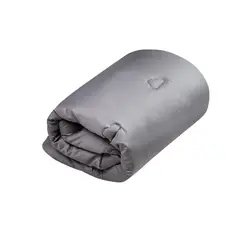 CARESTINO - Edredón Para Cuna Cama de Madera de 70x140cm Gris