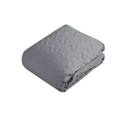 CARESTINO - Cobertor Para Cuna Cama de Madera de 70x140cm Gris