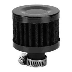 GENERICO - Mini Filtro Conico De Aire Universal Negro Para Moto Alto Flujo