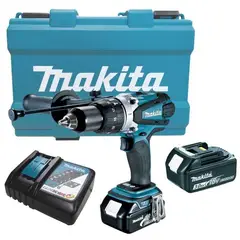 MAKITA - Taladro Percutor 12 18V 91Nm LXT DHP458RFE