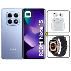 XIAOMI - Redmi Note 15 256GB Morado + Audifonos + Smartwatch REGISTRADO