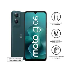 MOTOROLA - Celular Moto G06 4gb Ram + 128gb Azul