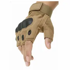 GENERICO - Guantes Tácticos de Medio Dedo Militar Deportes Moto Gym Ciclismo y más