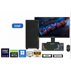 INTEL - Computadora LPC Core Ultra 5 225F 16GB RAM 512GB SSD 24.5" GeForce RTX 5050 8GB