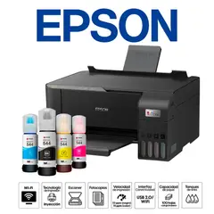 EPSON - IMPRESORA INALAMBICO INCLUYE TINTAS MOD L3250