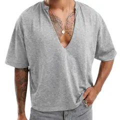 GENERICO - Polo Hombre Cuello V Profundo Urbano