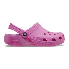 CROCS - Zuecos Classic Watercolor Marbled Clog K Niños