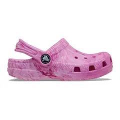 Crocs - Zuecos Classic Watercolor Marbled Clog T Niños