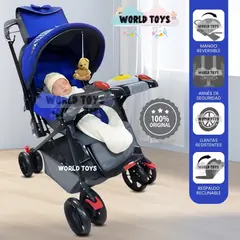 BABY - Coche Cuna «CHICKY» Edición Limitada Blue