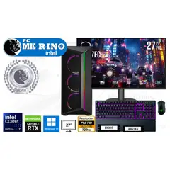 INTEL - Computadora PC CMP 510 Core Ultra 7 265F 16GB RAM 1TB SSD 27" GeForce RTX 5060 Ti 8GB