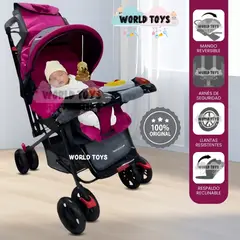 BABY - Coche Cuna «CHICKY» Edición Limitada Dark Pink