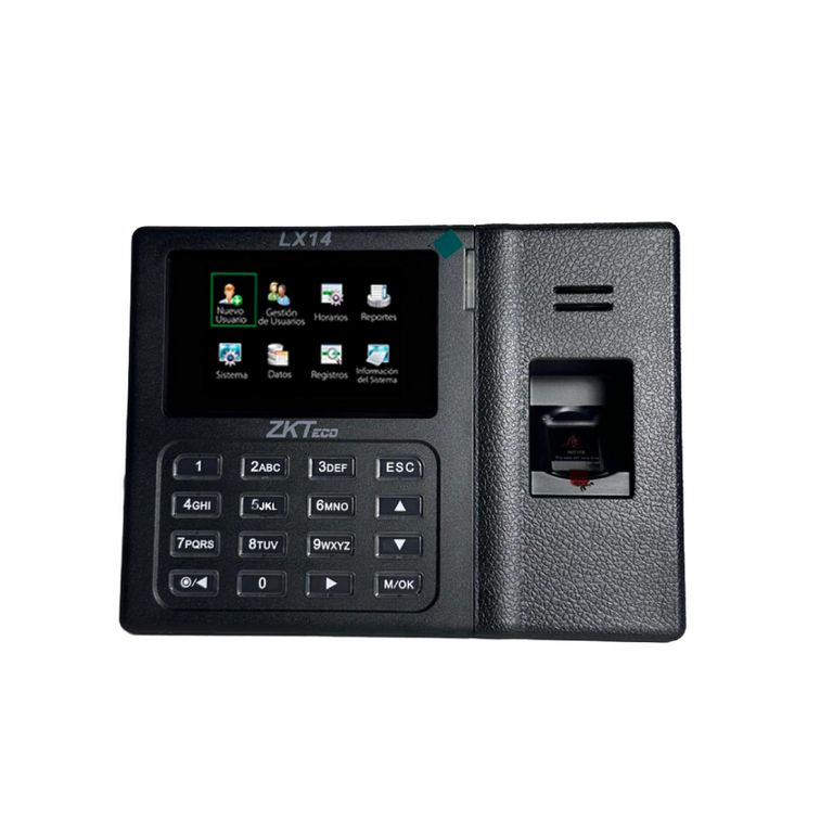 Control Biometrico de Asistencia por Huella hasta 500 Usuarios, Reportes Excel