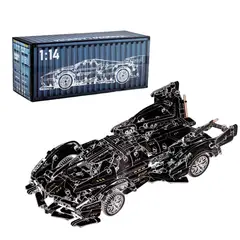 GENERICO - CARRO LEGO LAMBORGHINI ARMABLE A CONTROL REMOTO CON LUCES LED