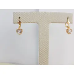 GENERICO - ARETES CORAZÒN STRASS