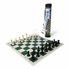 GENERICO - Ajedrez Portatil - Tablero enrrollable