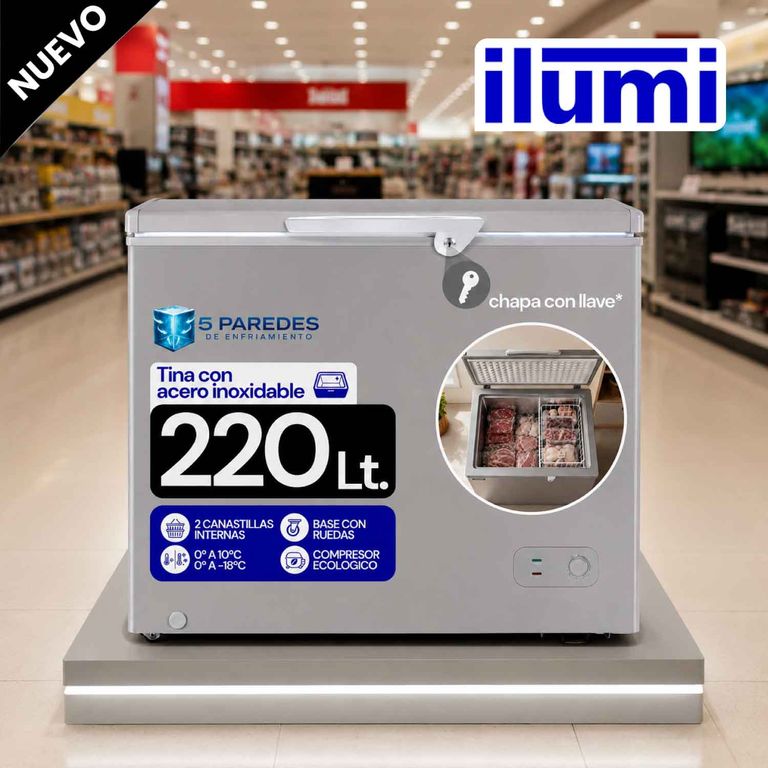 CONGELADORA 220 LT TFI-2200DG