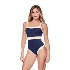 CHAMELA - Ropa de baño mujer con control de abdomen 45325