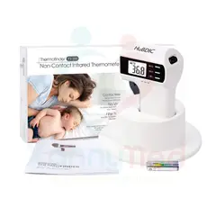 GENERICO - TERMÓMETRO INFRARROJO CON BASE - HuBDCI