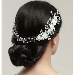 ARELYS - TOCADO ACCESORIO PEINETA PARA NOVIA CON PEDRERÍA