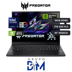 ACER - Predator Helios Neo 16S Core Ultra 9 275HX, RTX 5060 8GB, 16GB RAM, 1TB SSD, 16" WUXGA OLED
