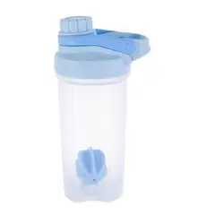 GENERICO - Botella mezcladora tomatodo de 700ml - Celeste