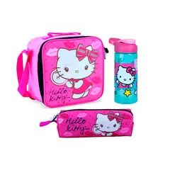 SCOOL - Lonchera Hello Kitty termica+Tomatodo+Cartuch tela 805720