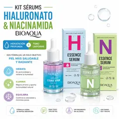 BIOAQUA - KIT SÉRUMS HIALURONATO & NIACINAMIDA