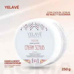 GENERICO - HAND & BODY CREMA SCRUB 250 G YELAVÉ
