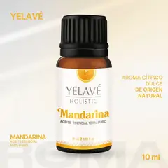GENERICO - ACEITE ESENCIAL MANDARINA 10ML YELAVÉ