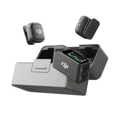 DJI - Micrófono Mic 3 (2 TX + RX 1 + Estuche de carga)