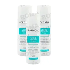 PORTUGAL - PACK 3 LECHE LIMPIADORA FACIAL 210G