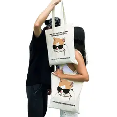 GENERICO - Tote Bag Algodón Tocuyo Soy Irresponsable