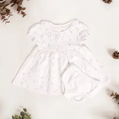 RIKURIY - Vestido floral Rikury algodón pima