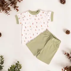 RIKURIY - Conjunto bosque Rikury algodón Pima