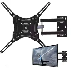 GENERICO - Rack TV Soporte Movil Plegable para LCD LED SMART 14- 55 Pulgadas