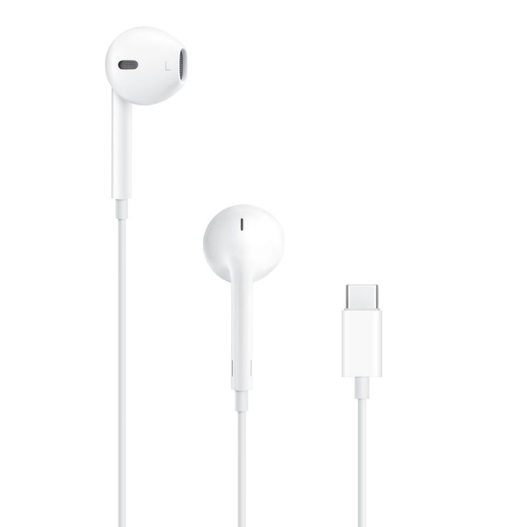 EarPods con Conector USB-C Original Micrófono + Control iPhone iPad Mac