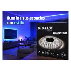 OPALUX - Tira LED 3000K 240LED 12V