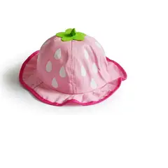 GENERICO - Sombrero para bebes y niños FRESITA Rosado