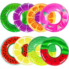 GENERICO - FLOTADOR ARO 90 CM SANDIA ROJO