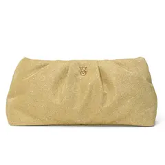 VICTORIA'S SECRET - BOLSO DE MANO VICTORIA’S SECRET DORADO SHIMMER