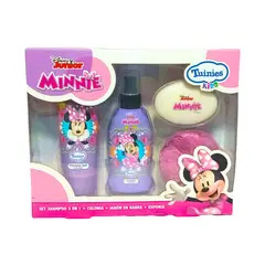 TUINIES - Set de Aseo Infantil Minnie Mouse - Cuidado Completo para Niñas