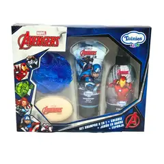 TUINIES - Set de Aseo Infantil Marvel Avengers - Cuidado Completo para Niños